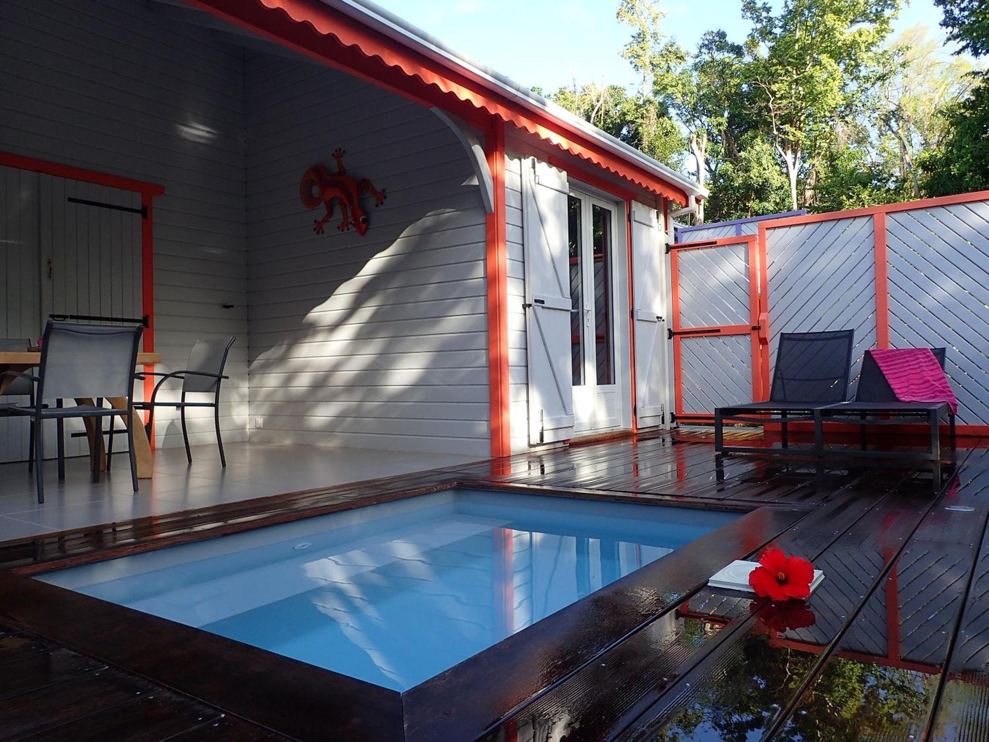 Caraibes Cottages Corail Piscine Privee A 900M De La Plage De Grande Anse Деше Экстерьер фото