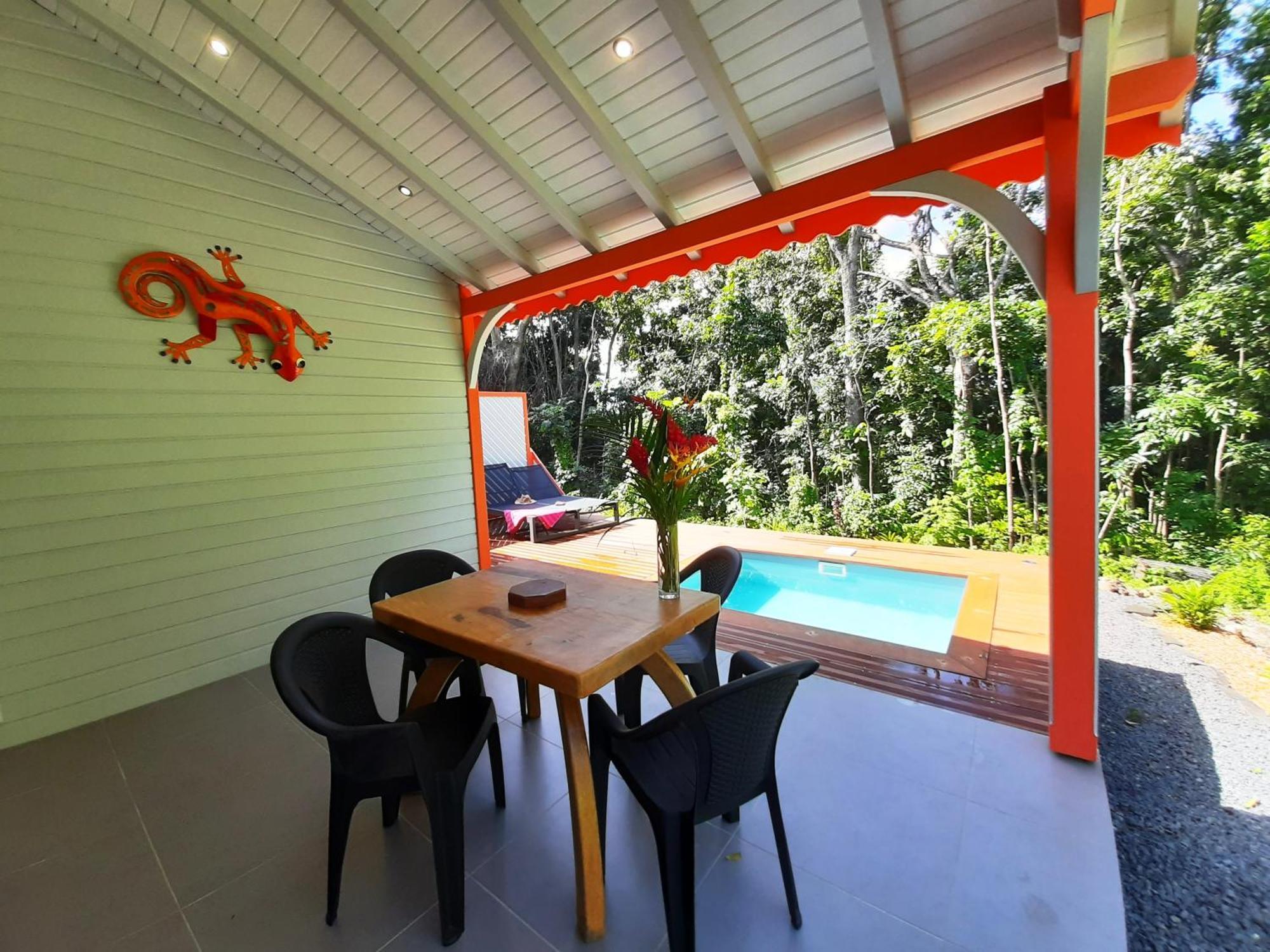 Caraibes Cottages Corail Piscine Privee A 900M De La Plage De Grande Anse Деше Экстерьер фото